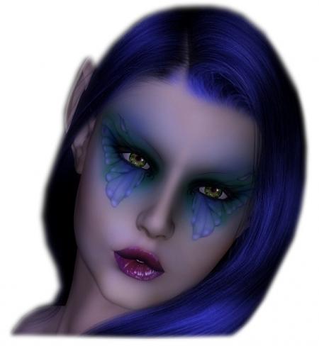 VISAGE PAPILLON