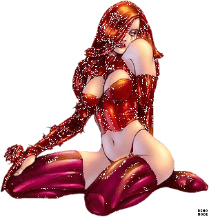 FEMME EN ROUGE