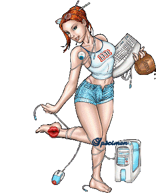 FEMME EN BLEU