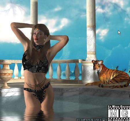 TIGRE ET FEMME